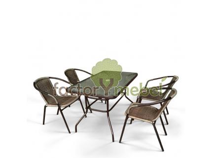 Комплект мебели CDC01/CDT016-120х70 Brown 4Pcs