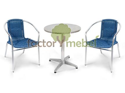 Комплект мебели LFT-3199E/T3127-D60 Blue 2Pc