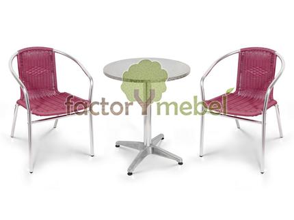 Комплект мебели LFT-3099A/T3127-D60 Bordo 2Pcs