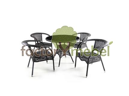 Комплект мебели T220C/Y32 Brown 4Pcs
