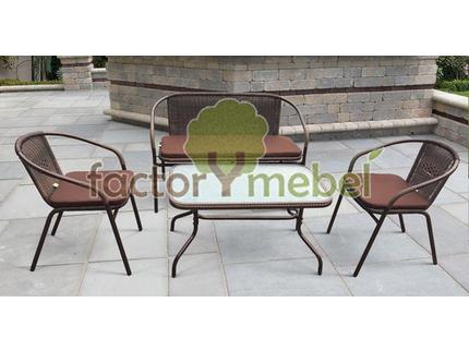 Комплект мебели TLH-037/037D/40S Brown